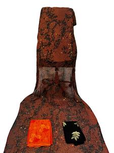 Ensemble de luxe pour femme, moderne et écologique, style somalien d'automne, avec broderies Gogra et Garbasar, manches longues en coton - Product Image 5