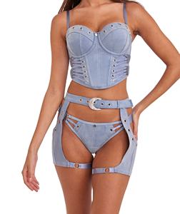 Sujetador de encaje sexy para mujer, cómodo y transpirable, con bordado 3D, tirantes ajustables, color liso, tejido fruncido. - Product Image 1