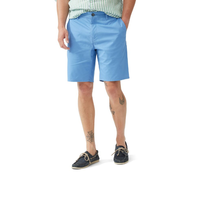 Shorts chino pour homme, grande taille, respirants, super extensibles, coupe slim, décontractés, en coton et élasthanne, pour l'été, avec logo de marque personnalisé