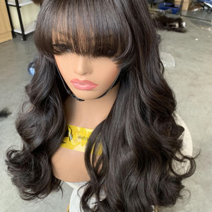 Venta al por mayor de cabello humano vietnamita a granel ondulado con cierre de encaje Peluca de 30 pulgadas de cabello virgen vendedor Color Natural Remy extensión paquete - Product Image 2