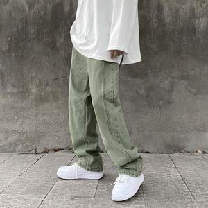 Pantalones clásicos con agujeros para hombre, vaqueros de algodón cómodos con estilo para el sudor - Product Image 4