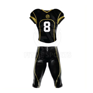 Concevez votre propre uniforme de football américain personnalisé fabriqué dans le meilleur matériel uniforme de football américain - Product Image 1