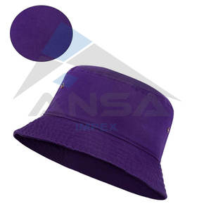 Vente en gros 100% Chapeau seau léger imperméable en coton pour hommes unisexe pliable quatre saisons Style décontracté pour la plage de voyage - Product Image 5