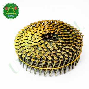 Clavos de bobina de acero liso de alta calidad de 1-1/4 "x 0.083 resistentes a la corrosión, duraderos y perfectos para la fabricación de palés - Product Image 3