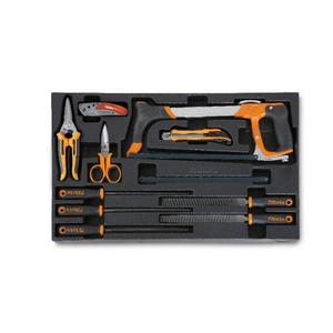 BETA Plateau thermoformé dur avec 11 limes et outils de coupe Ensemble d'outils de qualité supérieure - Product Image 1