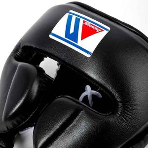Professional black Winning Boxing Head Guard Made High Quality Material Designed for Comfort and Strong Head Protection - Product Image 3