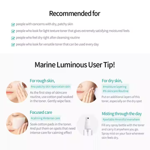 JMSOLUTION New Arrival XL Liquid Hydration Skincare <b>Toner</b> Marine-Luminous <b>Pearl</b> Moisture with AHA Main Ingredient Made in Korea - Product Image 6