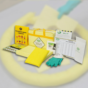 Chemical Spill Kit 10 Liter with Soft Bag Compact Chemical Spill Response Absorbent Kit for Vehicle Workshop Laboratory spill - Product Image 1
