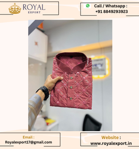 นําเสนอลําดับการสวมใส่แบบดั้งเดิมใหม่พร้อมชุด Payjama Kurta สําหรับผู้ชายที่ปัก - Product Image 5