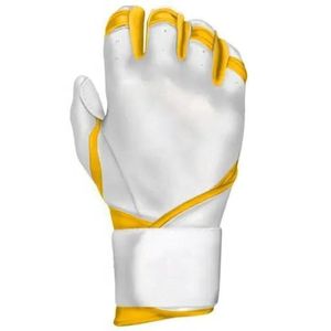 Gants de frappeur de baseball professionnels de haute qualité en cuir Logo personnalisé Couleurs personnalisables Tailles Durable Confortable Service OEM - Product Image 5