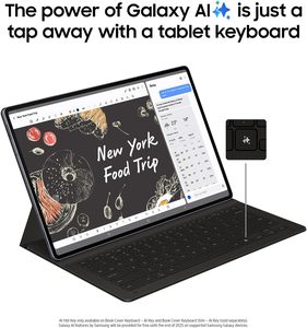Tab S10 + Plus 12.4 256GB Tablet Android, strumenti Galaxy AI, cerchio per cercare, Display 2X AMOLED, lunga durata della batteria Design durevole - Product Image 2