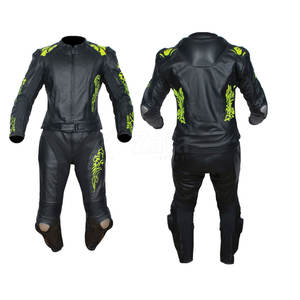 Traje de moto de cuero transpirable impermeable de alta calidad para hombres, traje de carreras para montar en bicicleta, secado rápido - Product Image 1