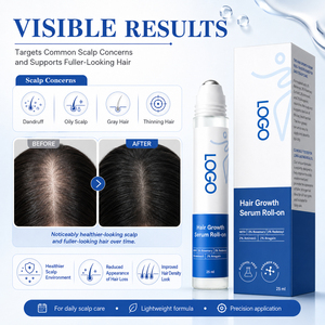 Natural Rosemary Hair Growth Serum Scalp Care Treatment For Women Men Hair Strengthening And Moisture Support - Product Image 2
