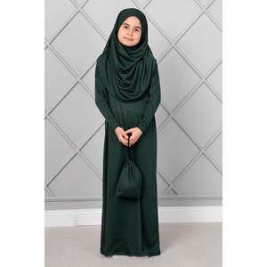 Vestido de oración para niños Hijab Esmeralda - Product Image 1