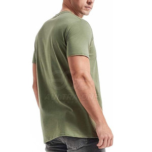 Camiseta elegante para hombre, de manga corta, informal, para el día a día, estilo urbano y looks modernos. - Product Image 3
