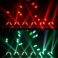 Lumière de boule magique DJ Disco, lumière LED RGB à effet stroboscopique laser avec contrôle DMX512 pour fête, bar, KTV