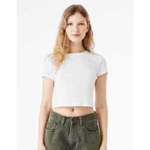 Bella toile Bella + toile dames micro côtelé bébé t-shirts fabricant - Product Image 1