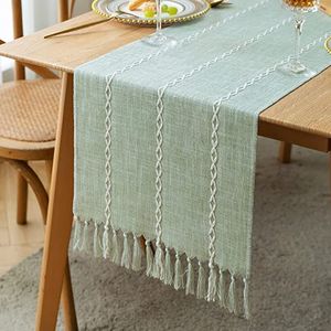 Mantel individual de lino natural duradero lavable hecho a mano con material suave ecológico para mesa de comedor familiar uso diario - Product Image 1