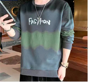 Sudadera Personalizada de Felpa para Hombre y Mujer, Cuello Redondo, Oversize, Diseño Sólido, Conjunto Corto, Sudaderas con Capucha de Invierno, Suministro ODM, 100% Fibra de Bambú - Product Image 3