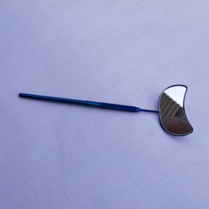 Custom Plasma Coated Stainless Steel Round Makeup <b>Mirror</b> with <b>LED</b> Light Desktop Vanity <b>Mirror</b> for Professional Beauty Salon - Product Image 3