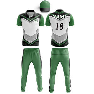 Uniforme de Cricket de Alta Calidad con Diseño Personalizado para Jugadores, con Colores y Tallas a Medida, Opciones de Sublimación Completa Disponibles - Product Image 1