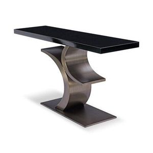 Mesa Consola Moderna y Elegante de Latón Antiguo con Superficie Metálica, Tamaño Personalizado, Acabado con Recubrimiento en Polvo, para Comedor, Oficina, Sala de Estar - Product Image 3