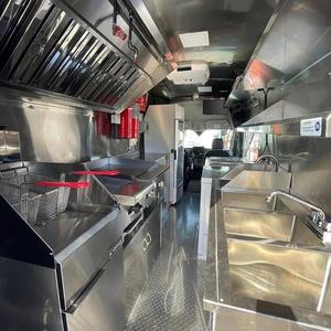 Achetez un camion de restauration mobile entièrement équipé pour pizzas, glaces, café, avec cuisine complète, chariot de vente de hot-dogs, remorque mobile - Product Image 3