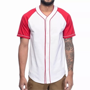 Fabricante de camisetas de béisbol personalizadas que ofrece camisetas de equipo con estampado por sublimación y camisetas de béisbol de algodón suave para hombres y mujeres. - Product Image 6
