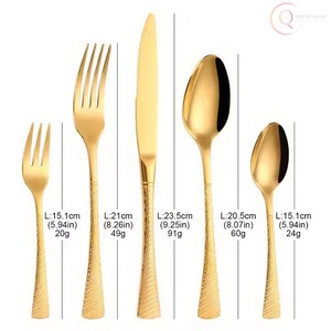 Ensemble de couverts en acier inoxydable robuste |   Articles de fête écologiques prêts à l'emploi pour la maison, les cuisines, les cafés et les restaurants - Product Image 2