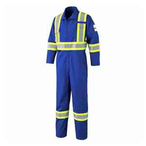 Combinaison de travail personnalisable en coton imperméable et respirant à manches longues, uniformes pour hommes de haute qualité, fourniture d'usine OEM - Product Image 6