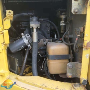 Mini-excavatrice sur chenilles Komatsu PC138US d'occasion, 5 tonnes, prix bas, comprend moteur, boîte de vitesses, roulement Changjiang, caractéristiques PLC - Product Image 3