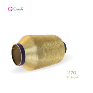 1170D Haute Ténacité Jari Kasab Broderie Tissage Polyester Fil Métallique Flora Jari pour Tricot À La Main - Product Image 3