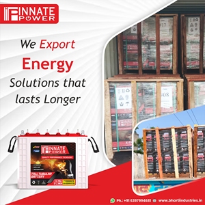 Banque d'alimentation Innate Power 12v 225AH C20 avec énergie solaire. Convertisseur solaire compatible, solution de coupure de courant, énergie résidentielle - Product Image 2