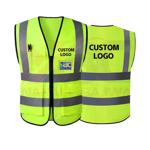 Chaleco de seguridad de alta visibilidad Ropa DE SEGURIDAD Chaleco reflectante de trabajo Bolsillos múltiples Ropa DE TRABAJO Seguridad. - Product Image 5