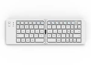 Per 5.0 <span class=keywords><strong>tastiera</strong></span> Ultra sottile Wireless Full-Size doppia piegata supporta/Linux/iOS/Android compatibile IBM New - Product Image 6