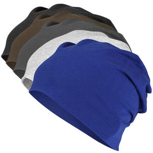 Bonnet brodé de qualité supérieure, faible MOQ, design de logo personnalisé, bonnet en jersey de coton très vendu - Product Image 1