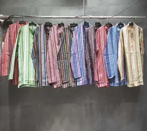 Хлопковые мужские рубашки с принтом в виде тай-дай, одежда, уличная мода, экспорт по всему миру от ИНДИЙСКОГО Производителя GC-AP-938