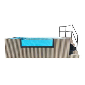 Venta al por mayor piscinas de fibra de vidrio usadas <span class=keywords><strong>Mini</strong></span> <span class=keywords><strong>Piscina</strong></span> profunda de lujo hogar jardín fibra <span class=keywords><strong>jacuzzi</strong></span> sobre el suelo <span class=keywords><strong>piscina</strong></span> Spa - Product Image 6