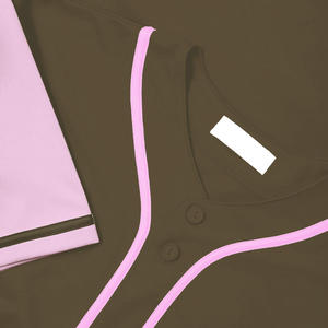 Maillot de baseball à manches courtes hommes femmes chemises boutonnées classiques Sports d'équipe actifs maillot de baseball hommes Baseball - Product Image 3