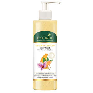 Biotique Ubtan & <b>Collagen</b> Body Wash 200ml - Product Image 1