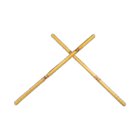 Bastones de Madera para Aikido EVI Kali Rattan, Multi-Diseño, 57.5 CM de Largo, 2.5 CM de Diámetro, Madera de Durazno, EVI 1902, Personalizados, Duraderos, Unisex