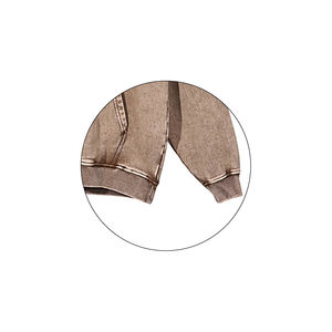 เสื้อฮู้ดซักกรดแขนยาวโอเวอร์ไซส์ออกแบบได้ตามต้องการสำหรับฤดูหนาว - Product Image 6