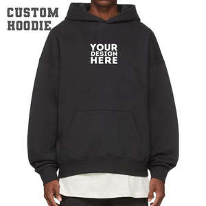 2025 Nouvelle Arrivée Unisexe Baggy Hoodies Haute Qualité 100% Coton Heavy Duty Hommes Sweat - Product Image 4