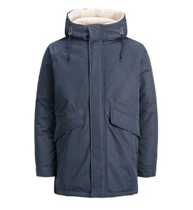 Chaqueta para hombre, nuevos abrigos acolchados, chaqueta de plumón de Color sólido para hombre, prendas de vestir cálidas para invierno, ropa cortavientos - Product Image 1