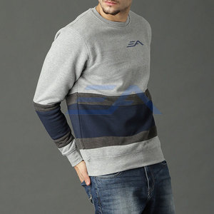 Sudadera de Forro Polar de Alta Calidad para Hombre, Cuello Redondo, Manga Larga, Informal, para Invierno, al por Mayor, Personalizable, en Existencia - Product Image 4