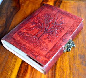 Prix d'usine en gros 6x4.5 Carnet de croquis vintage en cuir véritable de haute qualité avec couverture rigide antique, organisateur de cadeaux - Product Image 5