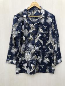 Pyjama indien floral imprimé à la main, vêtements en coton, vêtements de nuit, robe de nuit, cadeau pour elle, taille unique. - Product Image 3