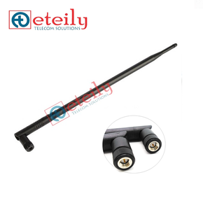 Eteily ที่มีคุณภาพสูง2.4GHz 9dBi ยางเป็ดเสาอากาศ N ตัวเมียตัวเชื่อมต่อร่างกายเคลื่อนย้ายได้โทรคมนาคมภายนอก - Product Image 4