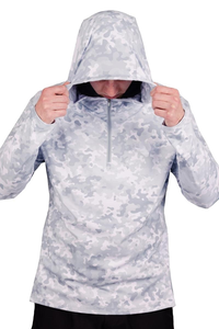 Sudadera con Capucha de Forro Polar de Manga Larga para Invierno, Personalizada, Duradera, Bordada, Lisa, Teñida, 100% Algodón, Corte Holgado, Cómoda y Ligera - Product Image 3