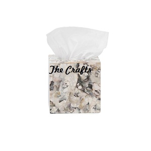 Finest Quality <b>Tissue</b> Box Wooden And Metal <b>Tissue</b> Box Customized Size Restaurant Tableware Napkin <b>Holder</b> - Product Image 3